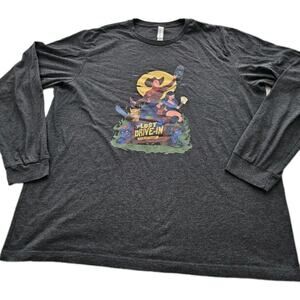 Lost Drive In Long Sleeve Tshirt Joe Bob Briggs Patreon Exclusive Size 2XL XXL
